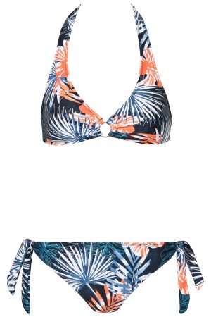 Nori-Neckholder-Bikini-Set-Neon-Tropische-Blau-Farbe-Blue-Tropical-Bikini-Paradise-Southcoast-Swimwear-Bali-Triangle-Tie-knotted-Pant