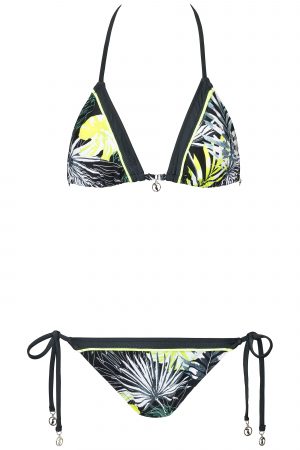 Neon_Triangle Bikini_Urban_Nature_Jungle_Floral_Tropical_Paradise_Swimwear